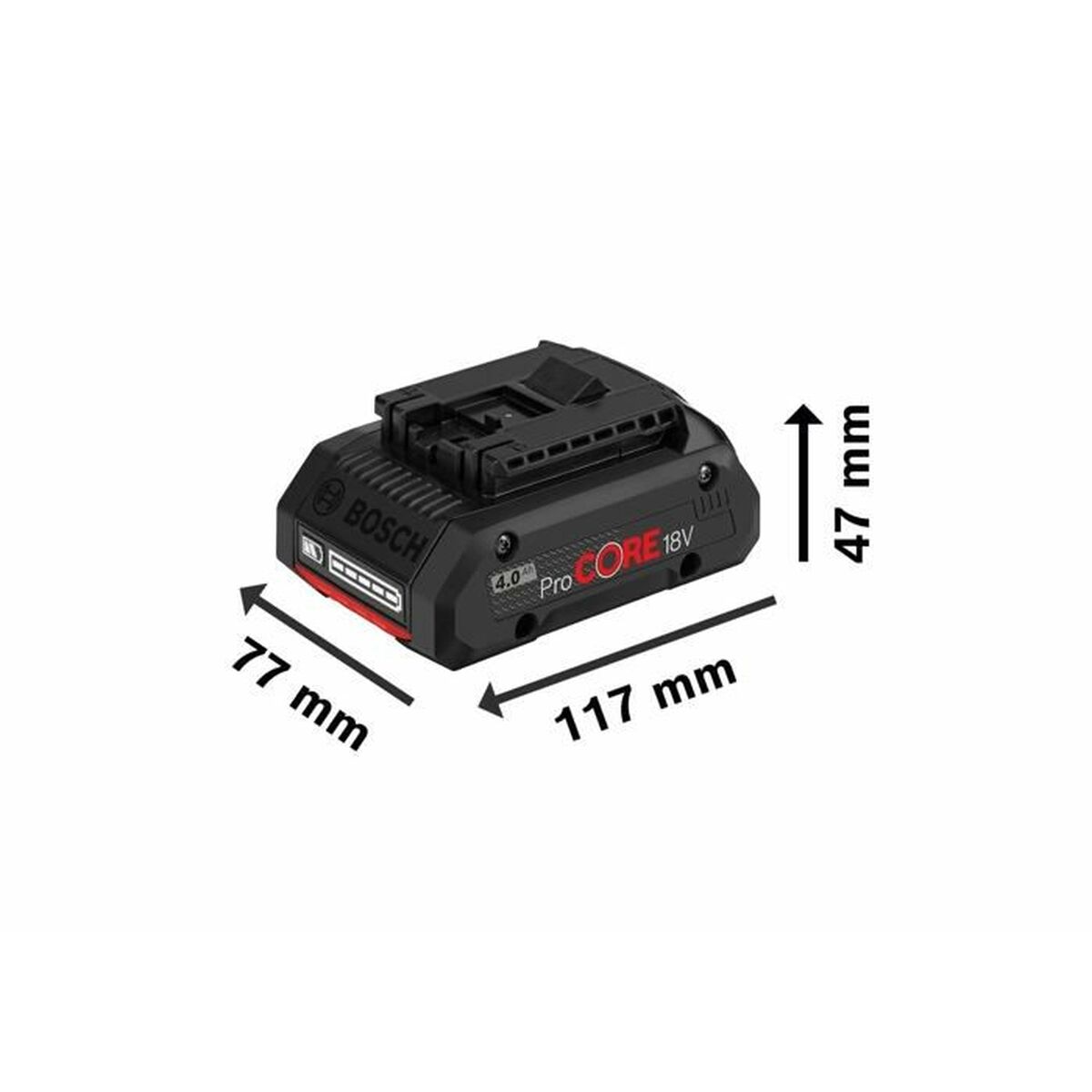 Laddningsbart lithiumbatteri BOSCH 18 V - 2