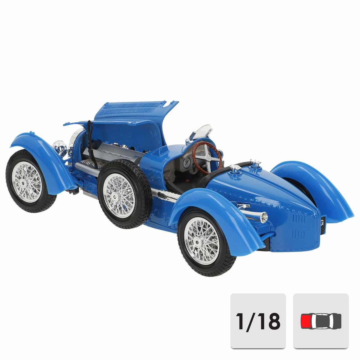 Bil Bburago GT Bugatti Type 59 1:18 - 2