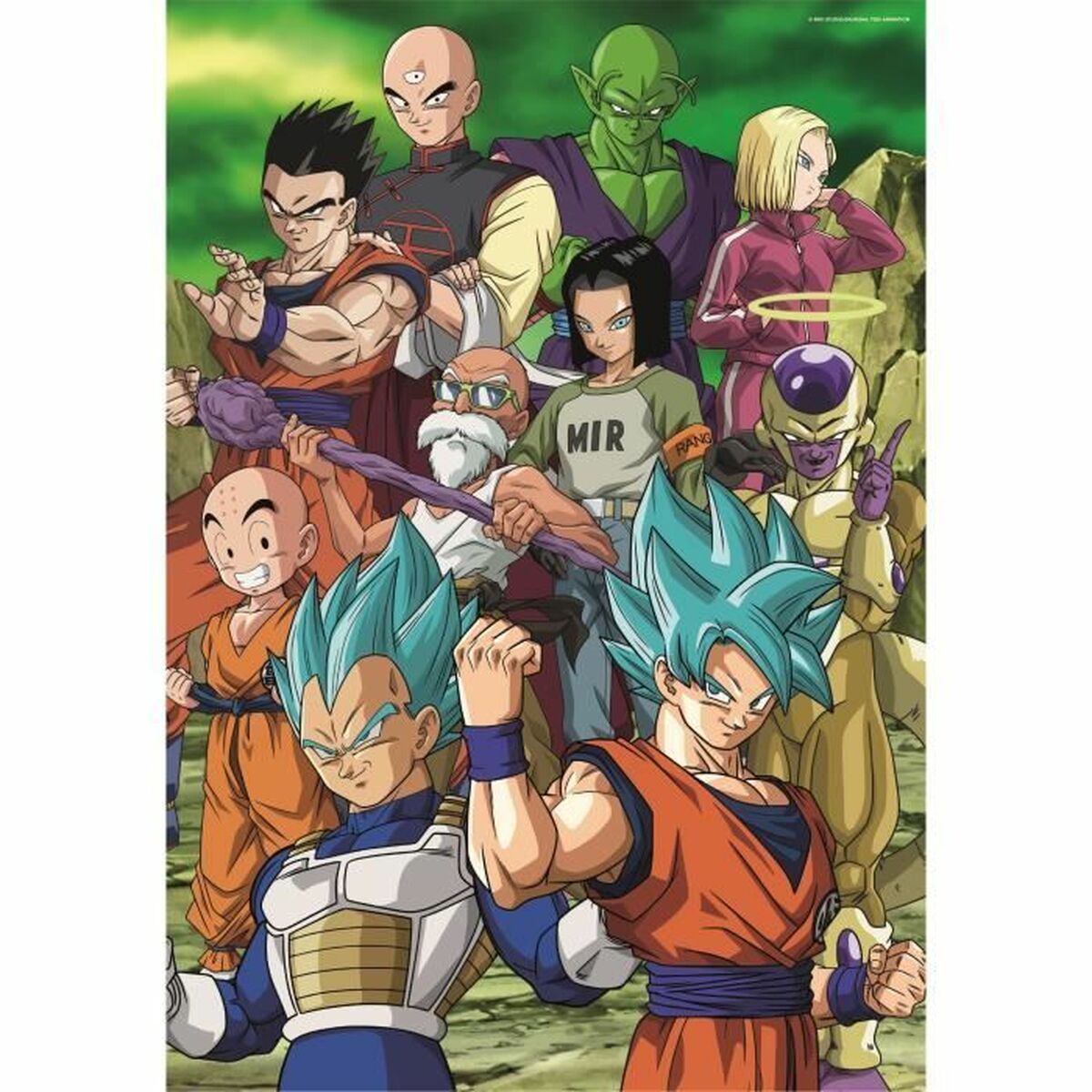 Pussel Clementoni Dragon Ball Super (4 antal) - 2