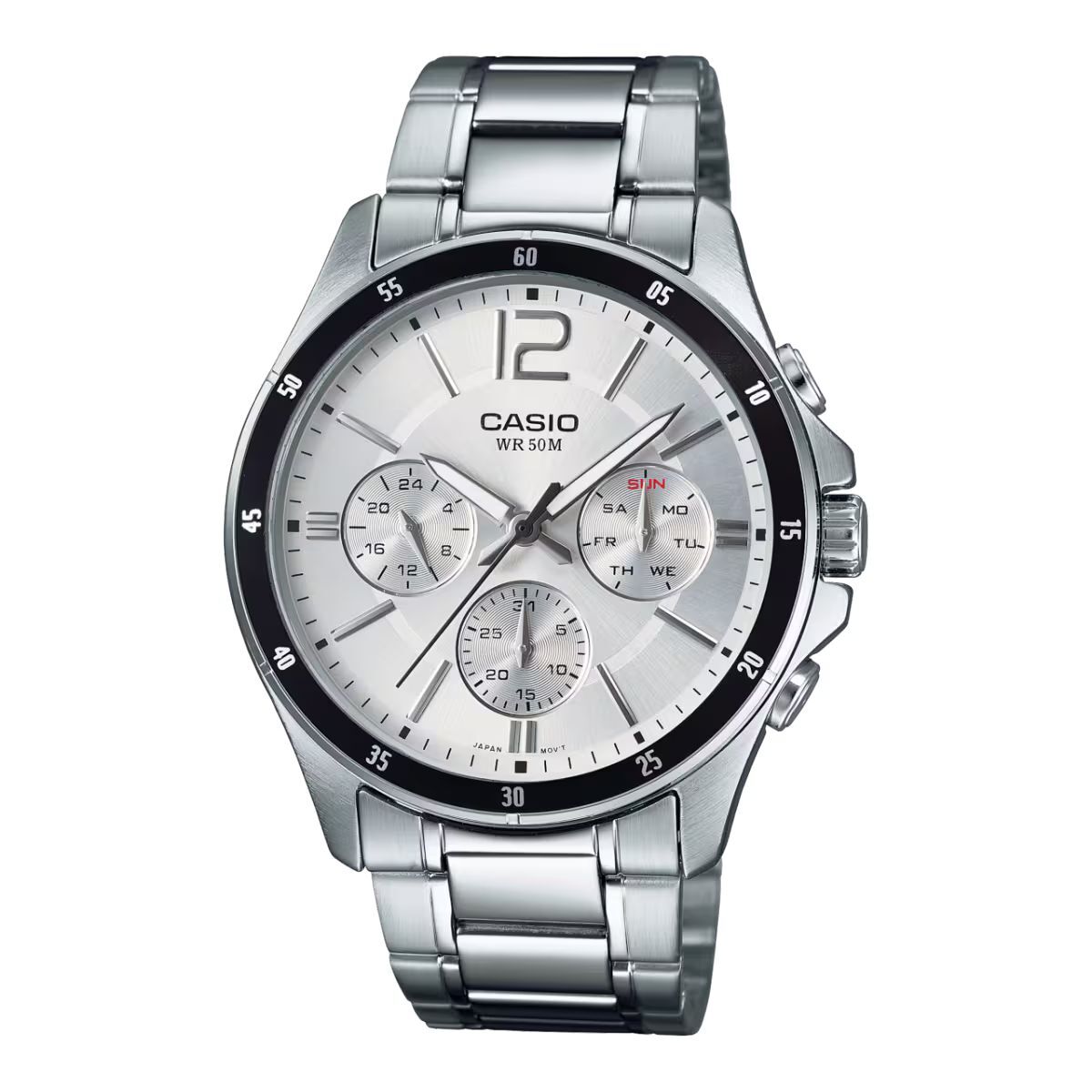 Herrklocka Casio MTP1374D7AVDF Vit (Ø 47 mm)