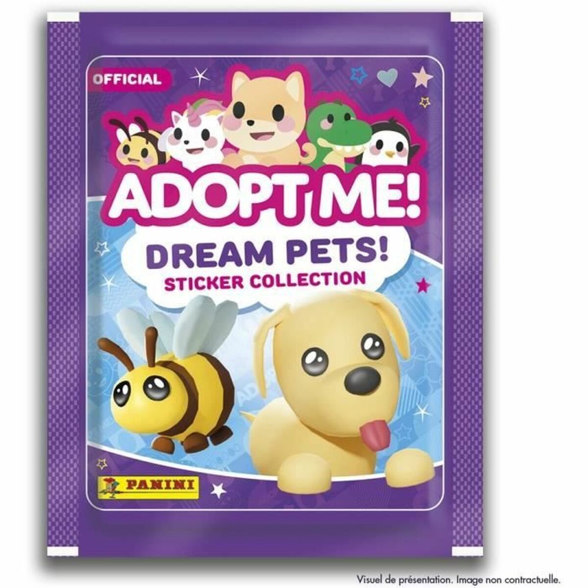 Klistermärkespaket Panini ¡Adoptame! Roblox - 3