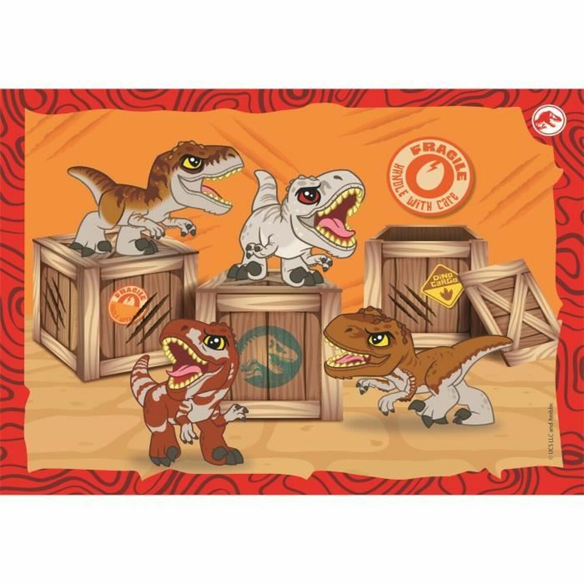 Pussel Clementoni Jurassic World (4 antal) - 3