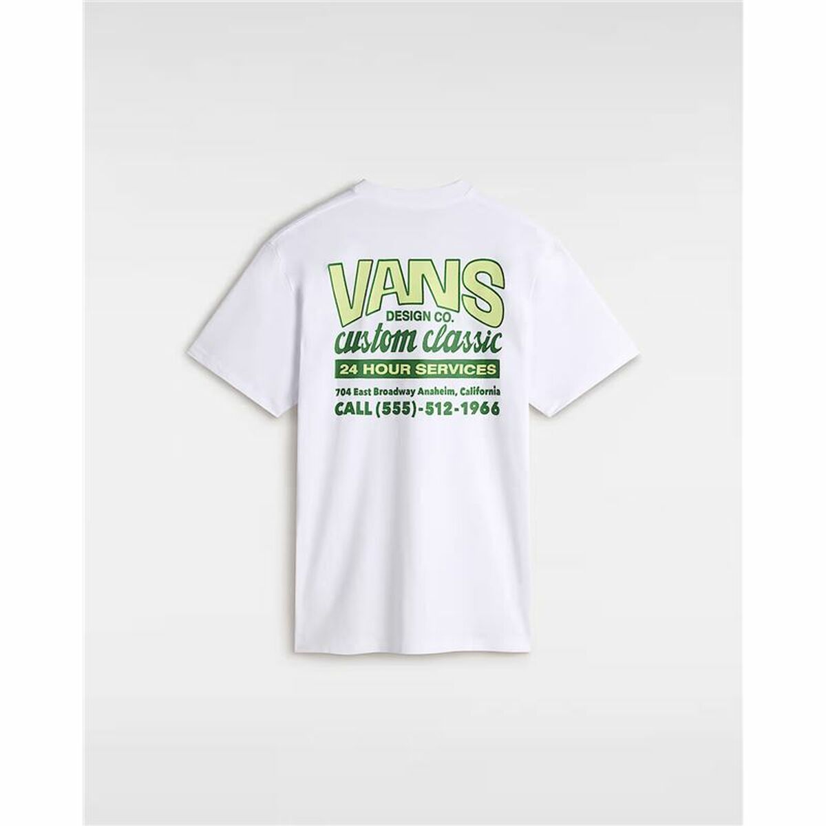 T-shirt med kortärm Herr Vans Shop Front SS Vit - 3