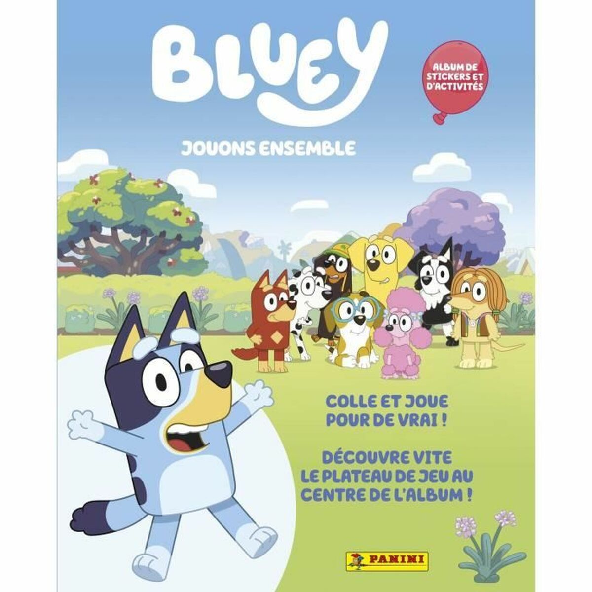 Klistermärkespaket Panini Bluey 2