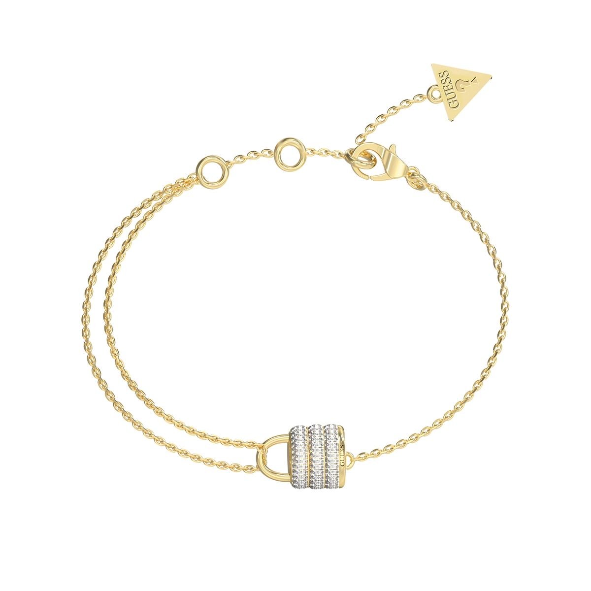 Damarmband Guess JUBB05418JWYGS Gyllene