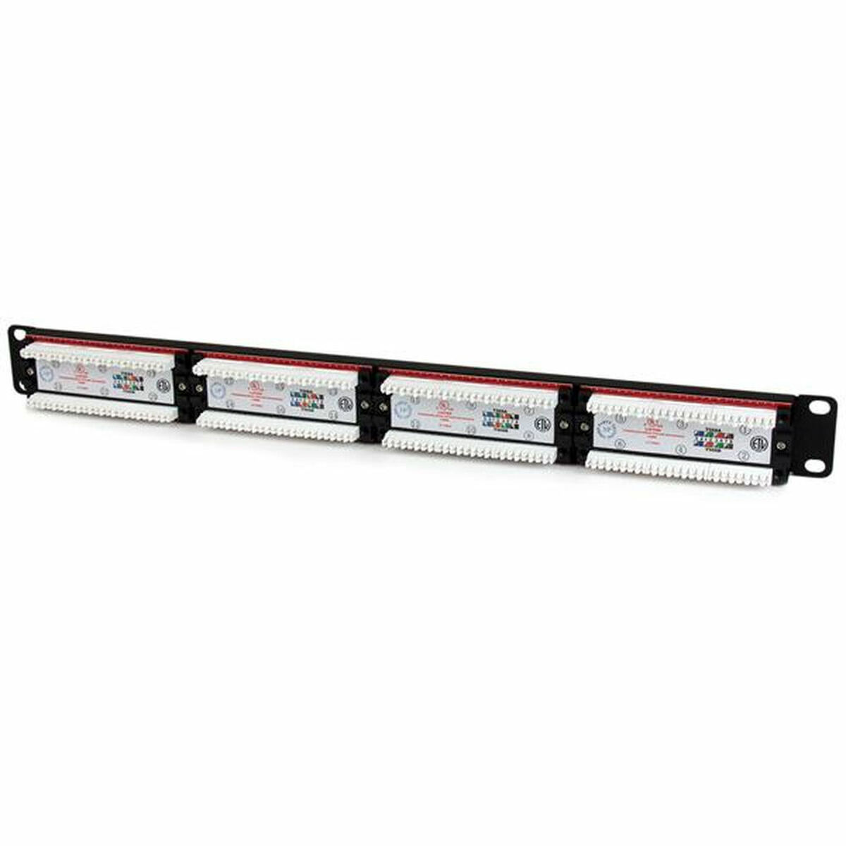 Patchpanel 24 UTP Portar Kategori 6 Startech C6PANEL24 - 2