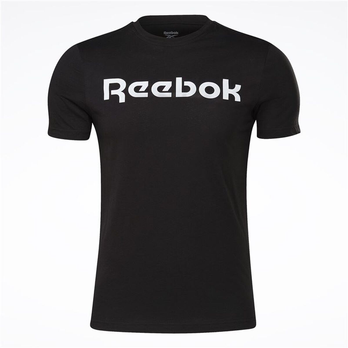 T-shirt med kortärm Herr Reebok Graphic Series Linear Logo Svart - 2
