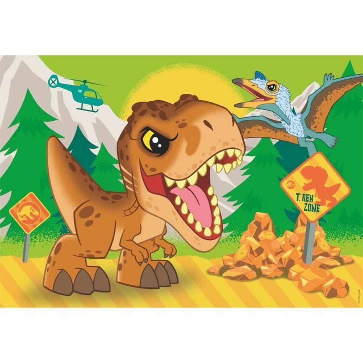 Pussel Clementoni Jurassic World (2 antal) - 3