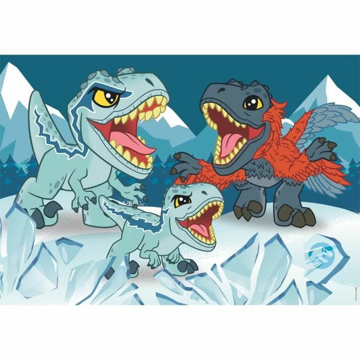 Pussel Clementoni Jurassic World (2 antal) - 2