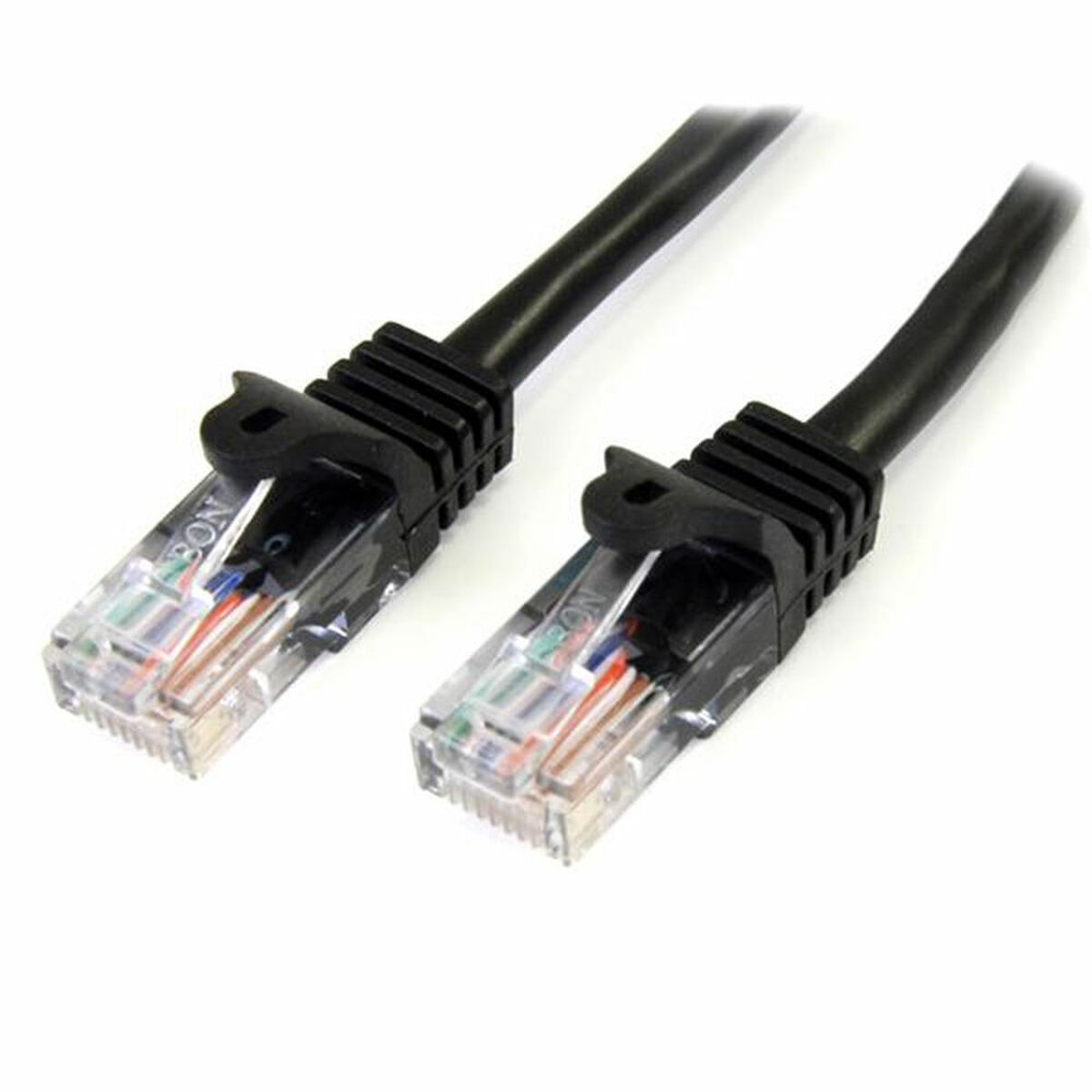 Nätkabel UTP Styv Kategori 6 Startech 45PAT1MBK            1 m