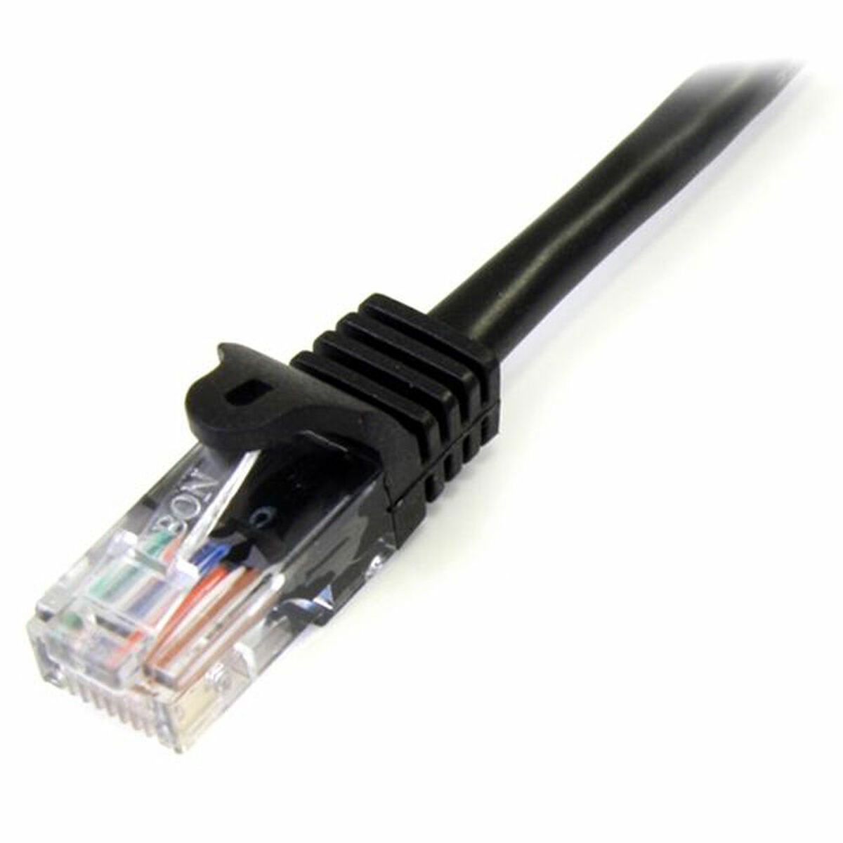 Nätkabel UTP Styv Kategori 6 Startech 45PAT1MBK            1 m - 2