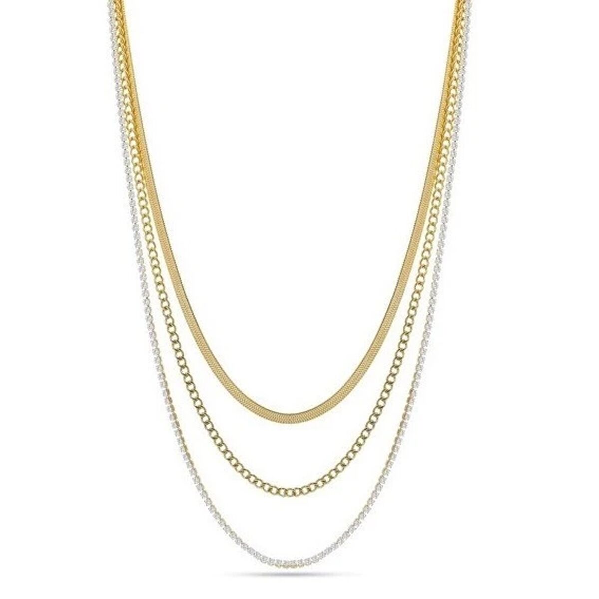 Damhalsband LIU JO LJ2643 Gyllene
