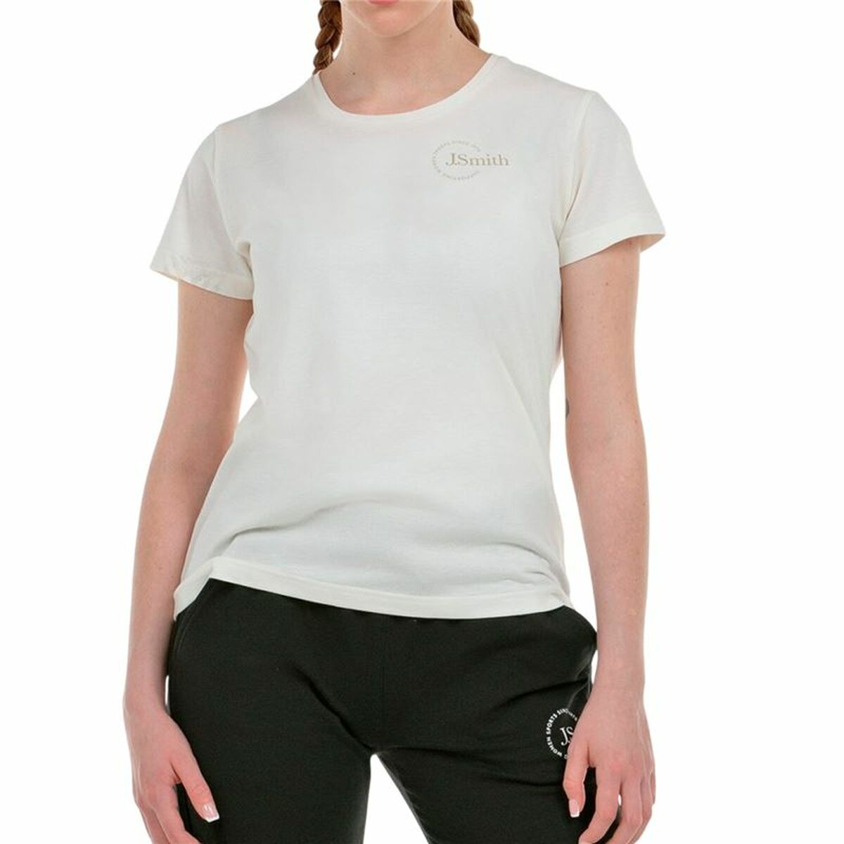 T-shirt med kortärm Dam John Smith Asai