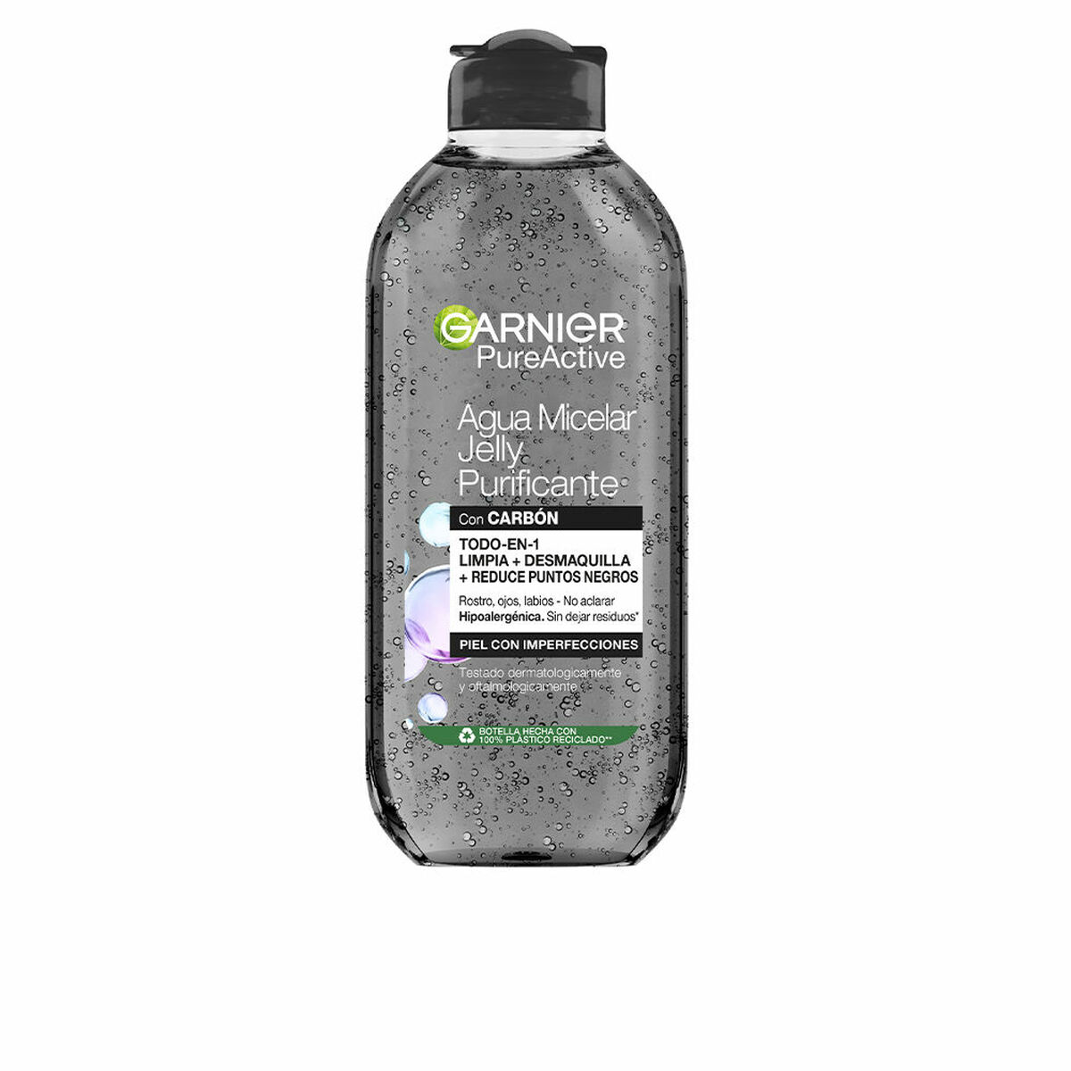 Micellärt vatten Garnier Pure Active 400 ml Renande Askgrå