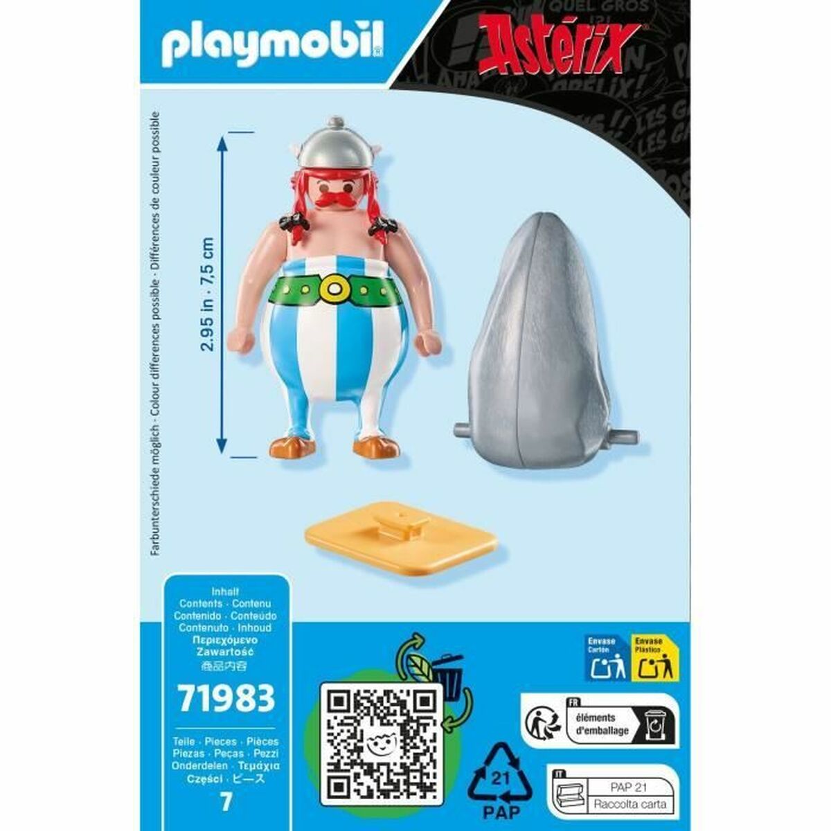 Playset Playmobil 71983 Astérix 2 Delar - 2