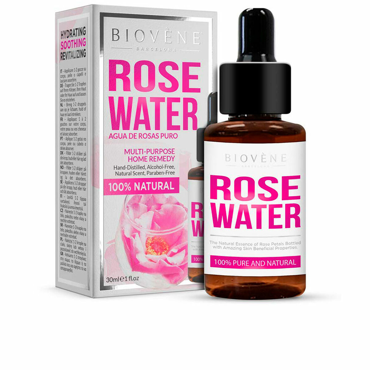 Rosvattenstoner Biovène Rose Water Pure And Natural 30 ml