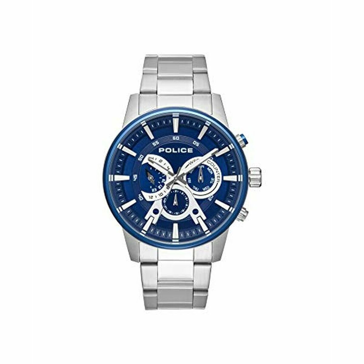 Herrklocka Police PL.15523JSTBL/03M Silvrig - 2