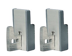 Hörn montering kit för aluminium hyllor
