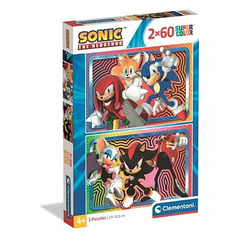 Pussel Clementoni Sonic (2 antal)
