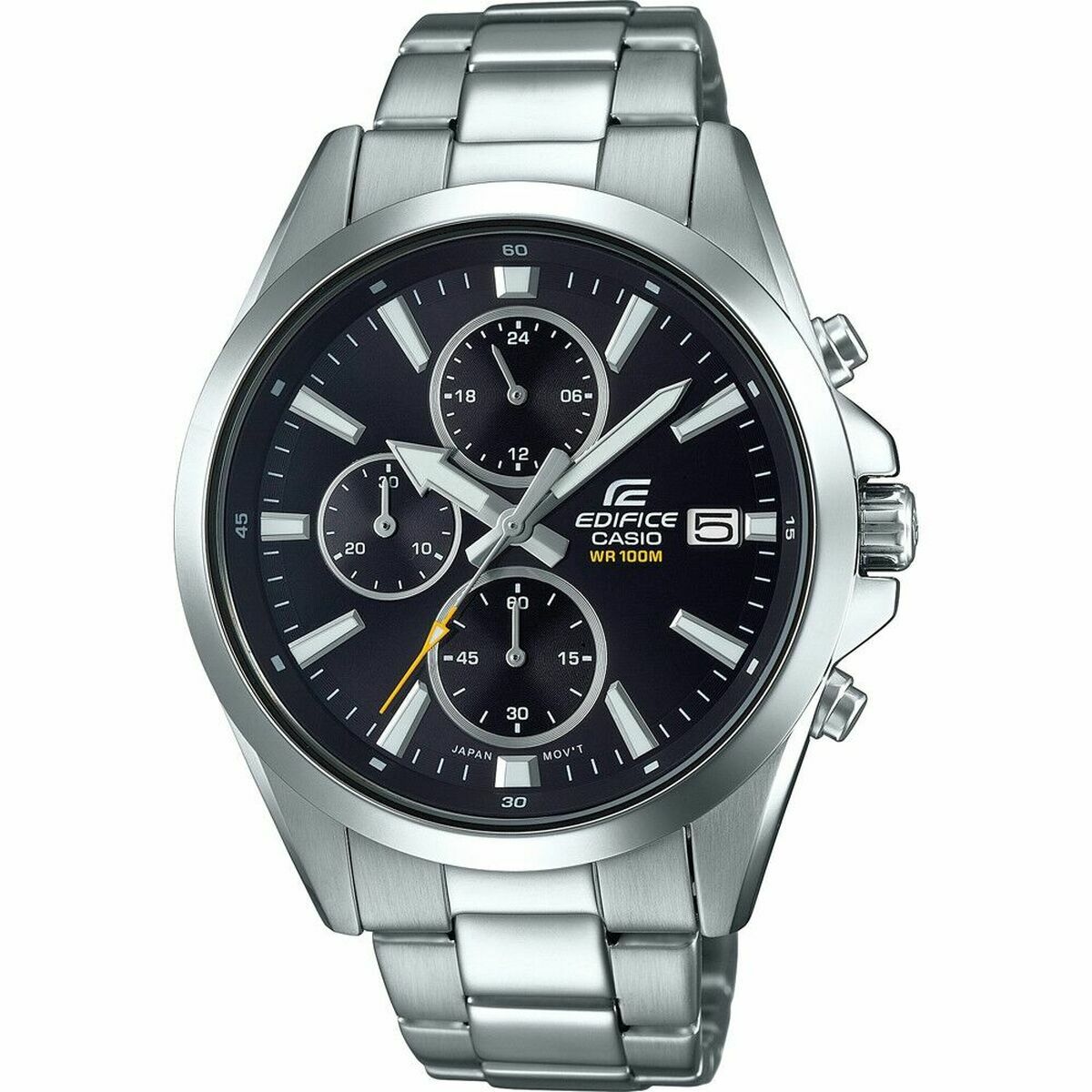 Herrklocka Casio EDIFICE Svart Silvrig