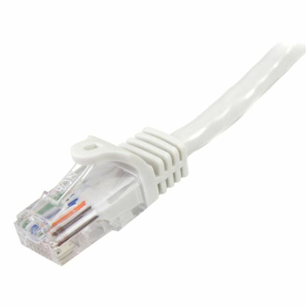 Nätkabel UTP Styv Kategori 6 Startech 45PAT1MWH 1 m Vit - 2