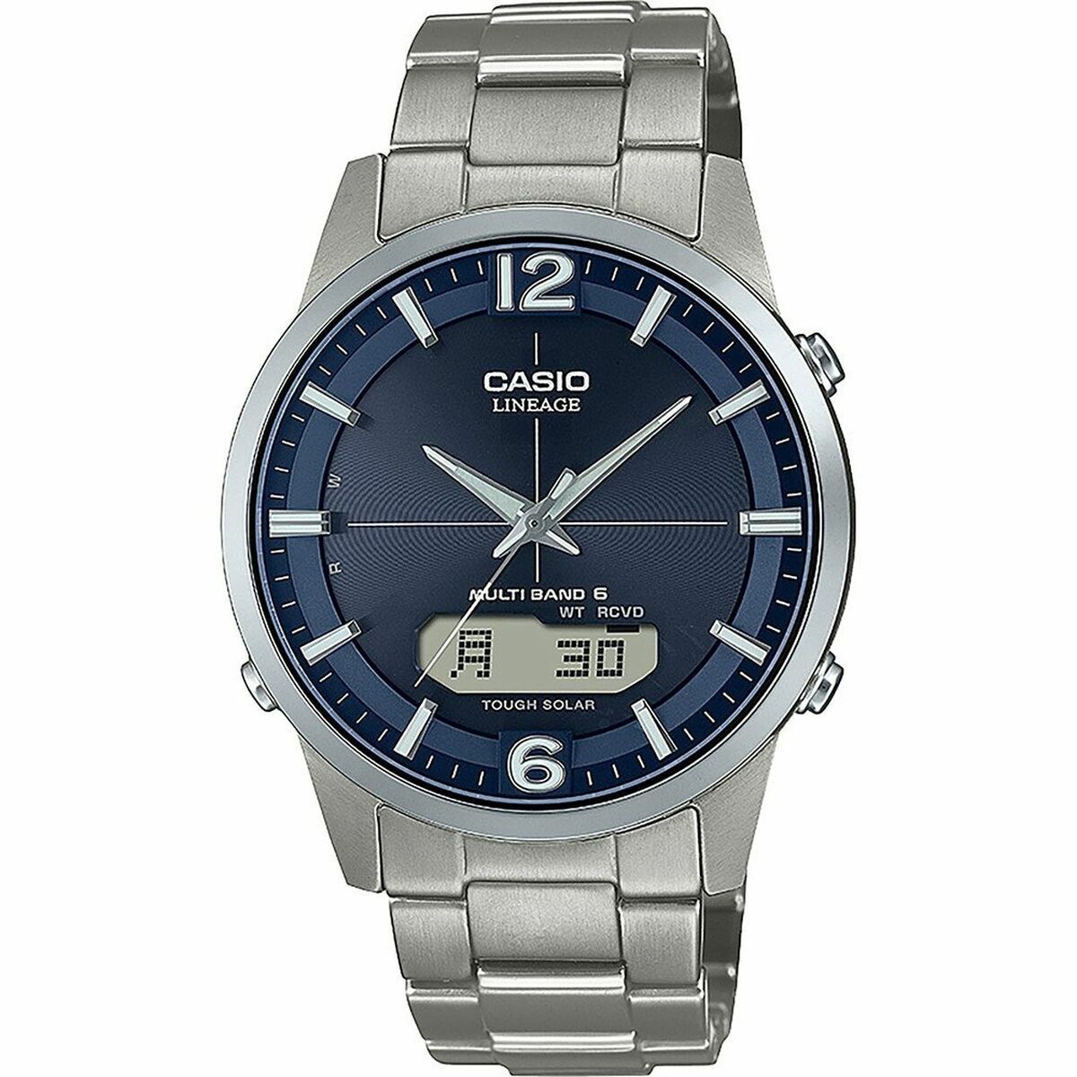 Herrklocka Casio Silvrig (Ø 40 mm)