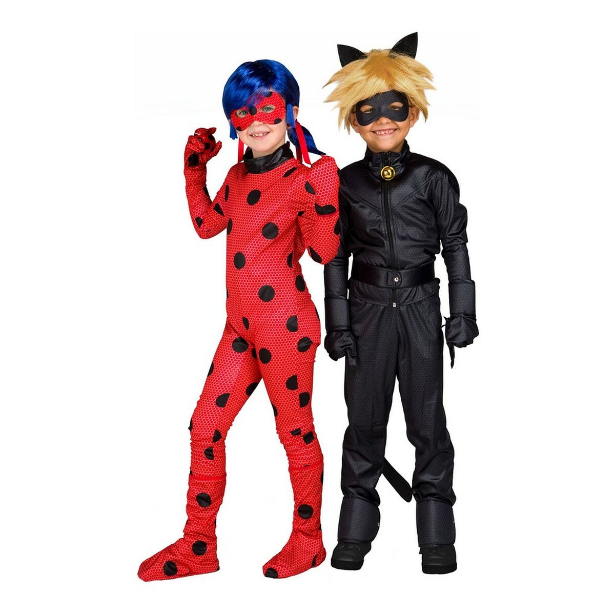 Maskeraddräkt för barn Lady Bug 12-14 år Röd - 3