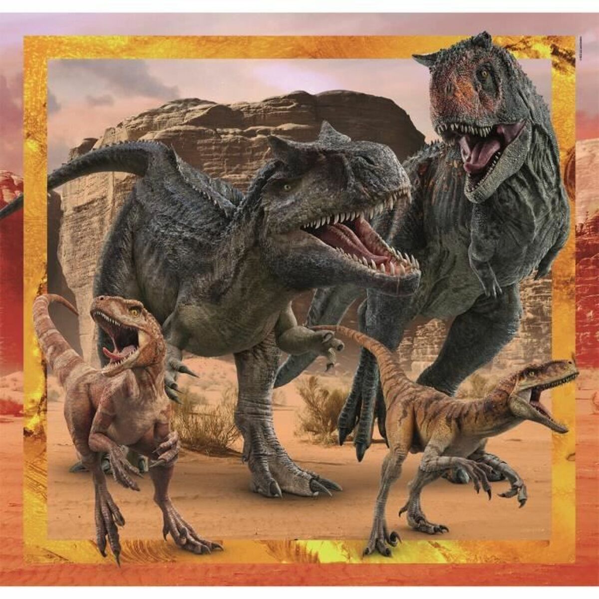 Pussel Clementoni Jurassic World (3 antal) - 2