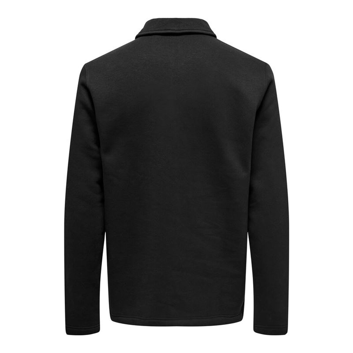 Tröja utan huva Herr Only & Sons Onsdawson Reg Halfzip Sweat Svart - 2