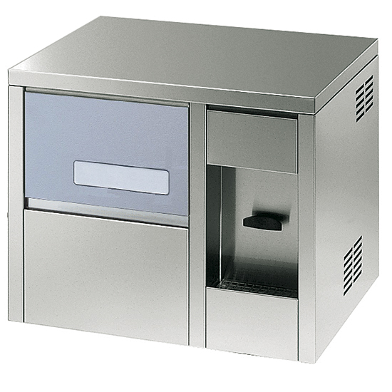 Ismaskin med vatten dispenser, 21 kg / 24 timmar