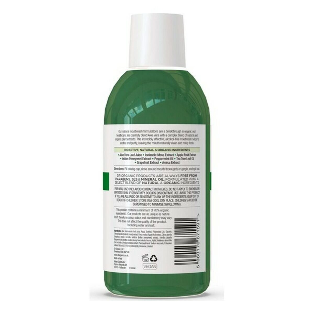 Munvatten Dr.Organic Aloe Vera 500 ml - 2