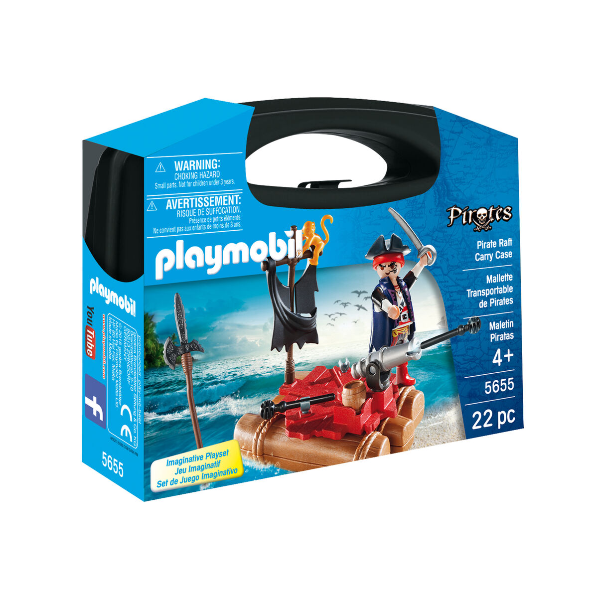 Playset Playmobil Maleta Pirata 22 Delar - 3