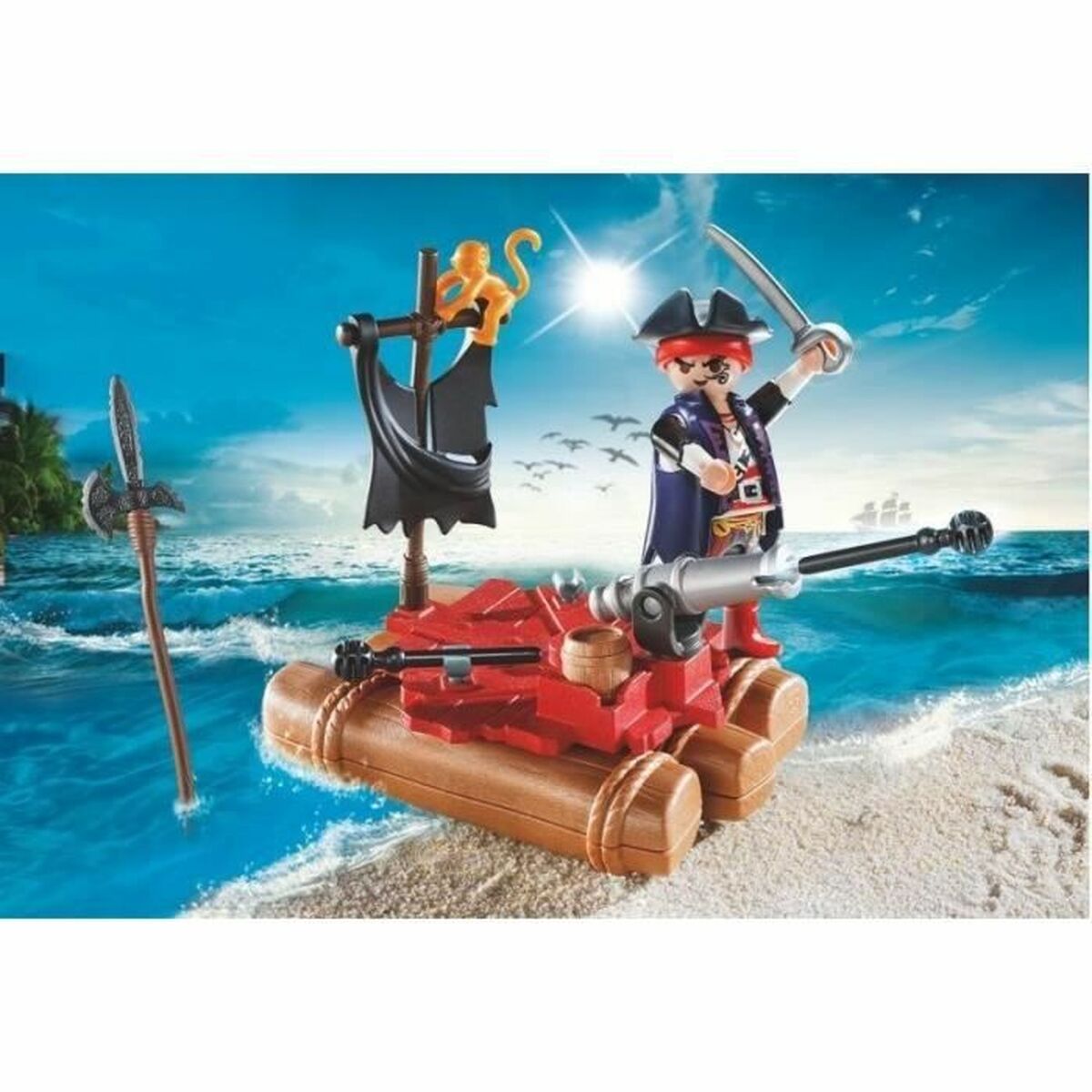 Playset Playmobil Maleta Pirata 22 Delar - 2