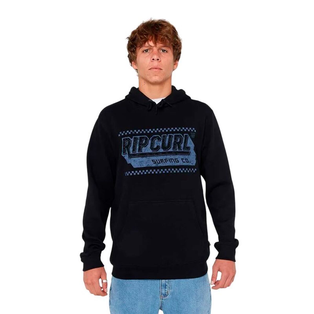 Tröja med huva Herr Rip Curl Down The Line Hood Svart