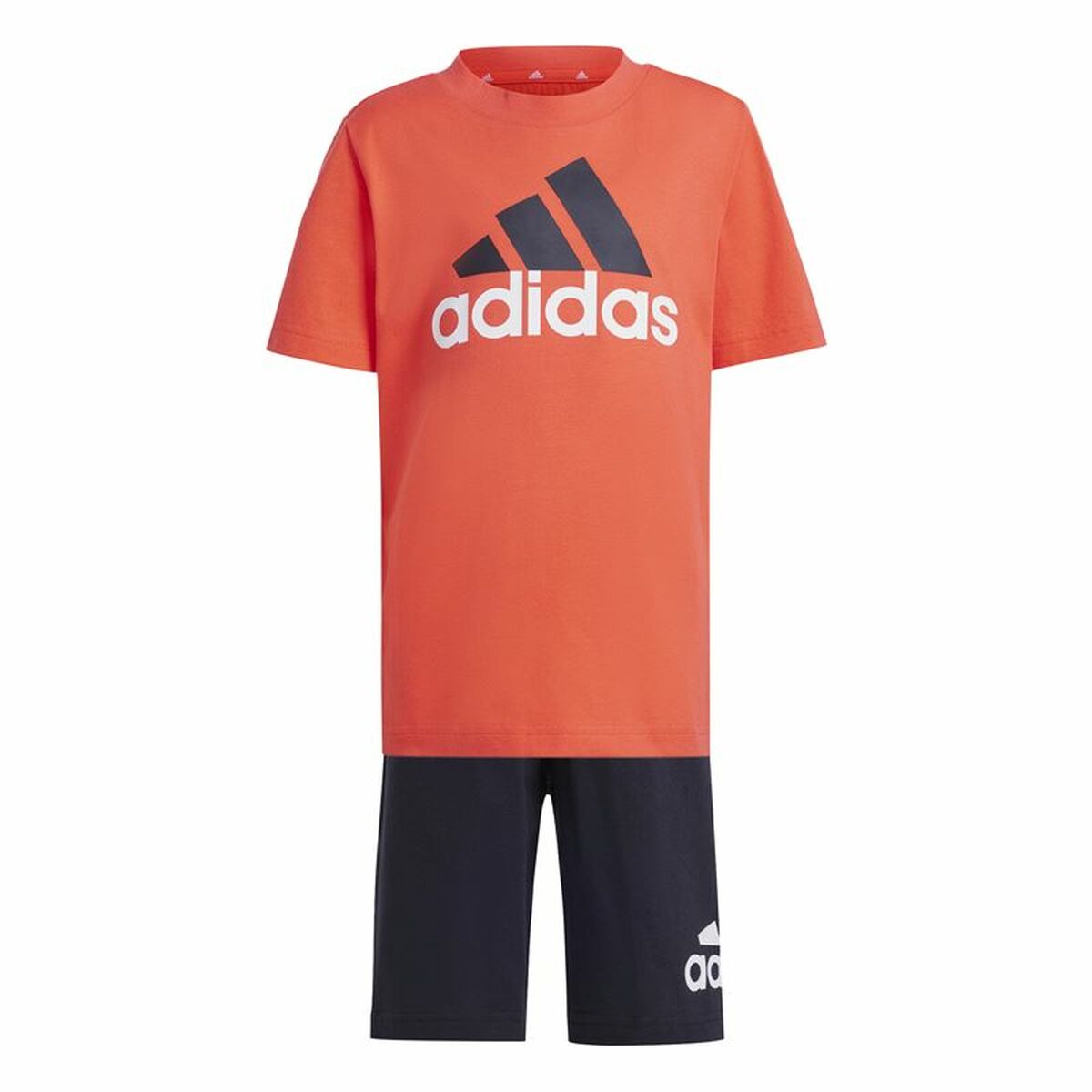 Träningskläder, Barn Adidas Essentials Svart Multicolour Orange