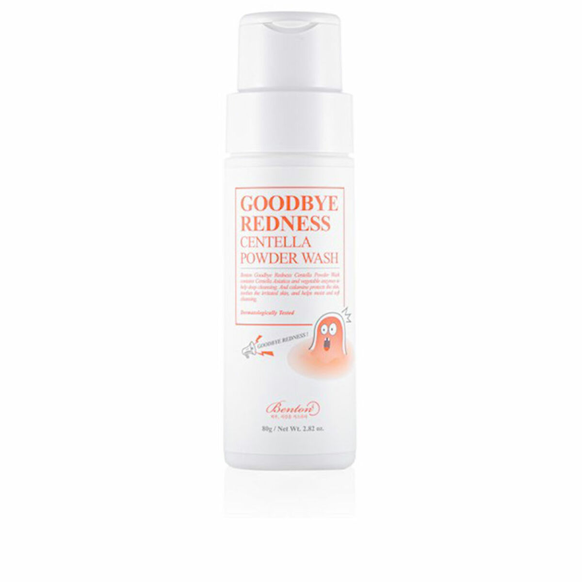Ansiktsrengöring Benton Goodbye Redness Centella 80 g Pulveriserad