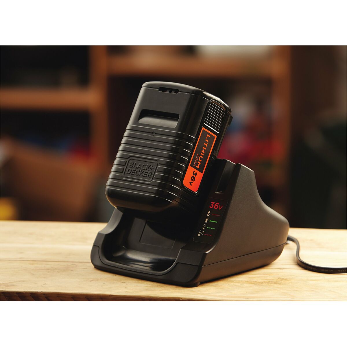 Laddningsbart lithiumbatteri Black & Decker BL20362-XJ 2 Ah 36 V - 2