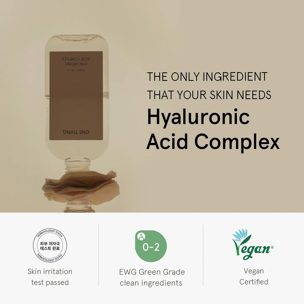 Ansiktstoner One Thing HYALURONIC ACID COMPLEX 150 ml - 3
