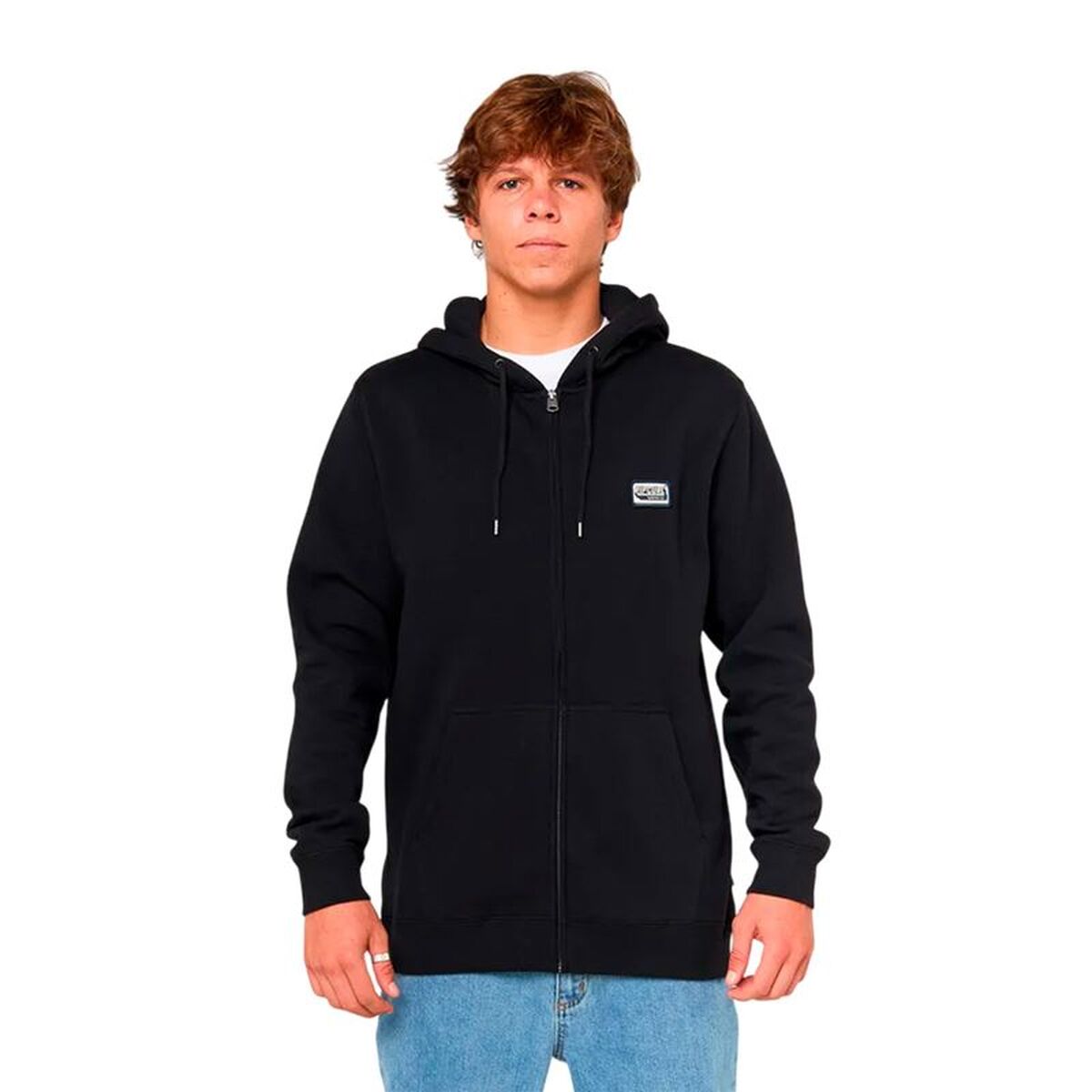 Tröja med huva Herr Rip Curl Horizon Zip Thru Hood Svart