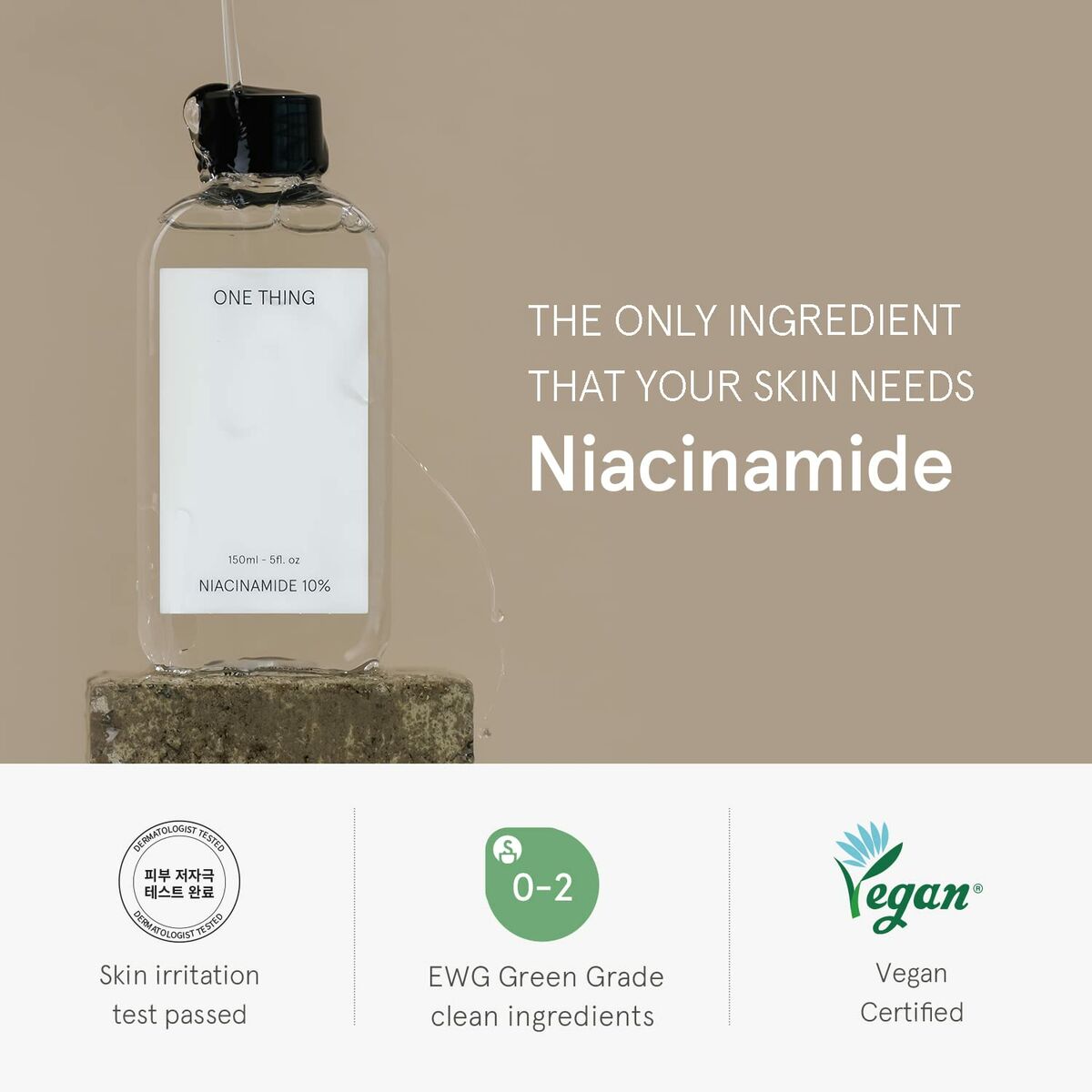 Ansiktstoner One Thing Niacinamide 10% 150 ml - 3
