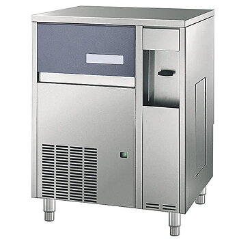Ice cube maker w/svalt vatten dispenser