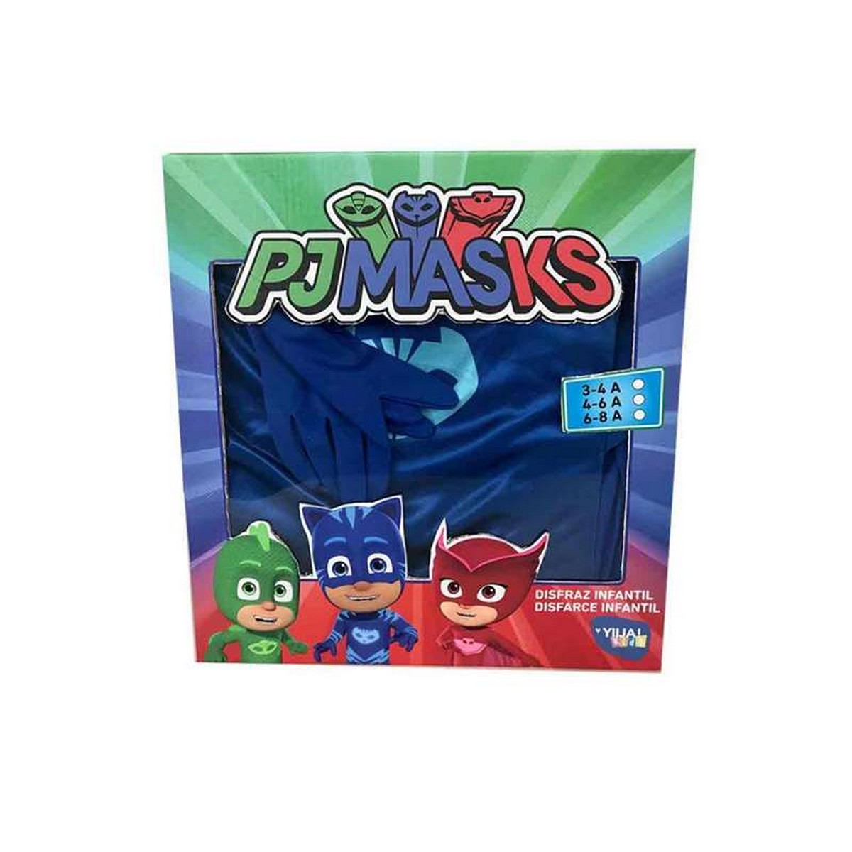 Maskeraddräkt för barn My Other Me Owlette PJ Masks 3-4 år - 3