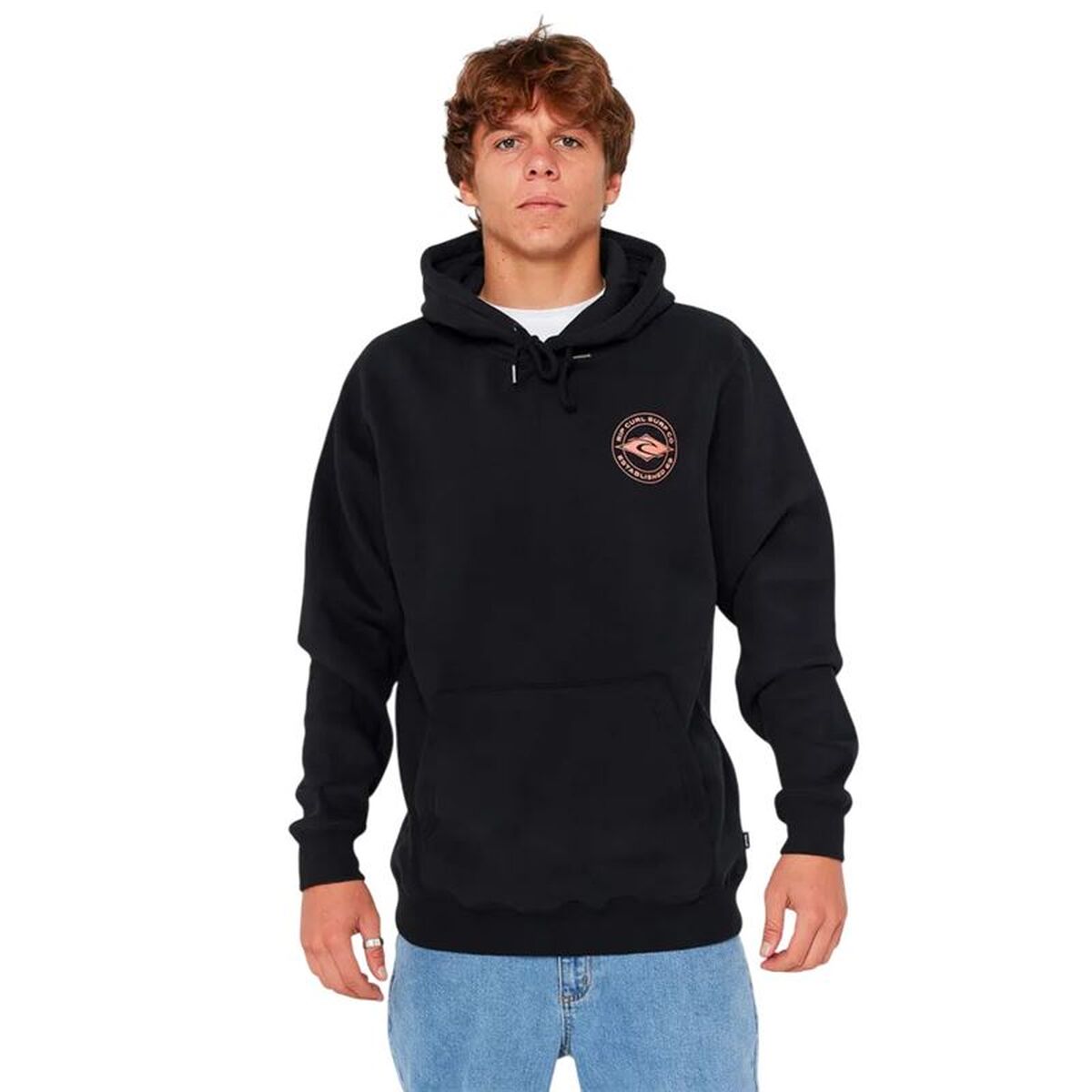 Tröja med huva Herr Rip Curl Staple Hood Svart