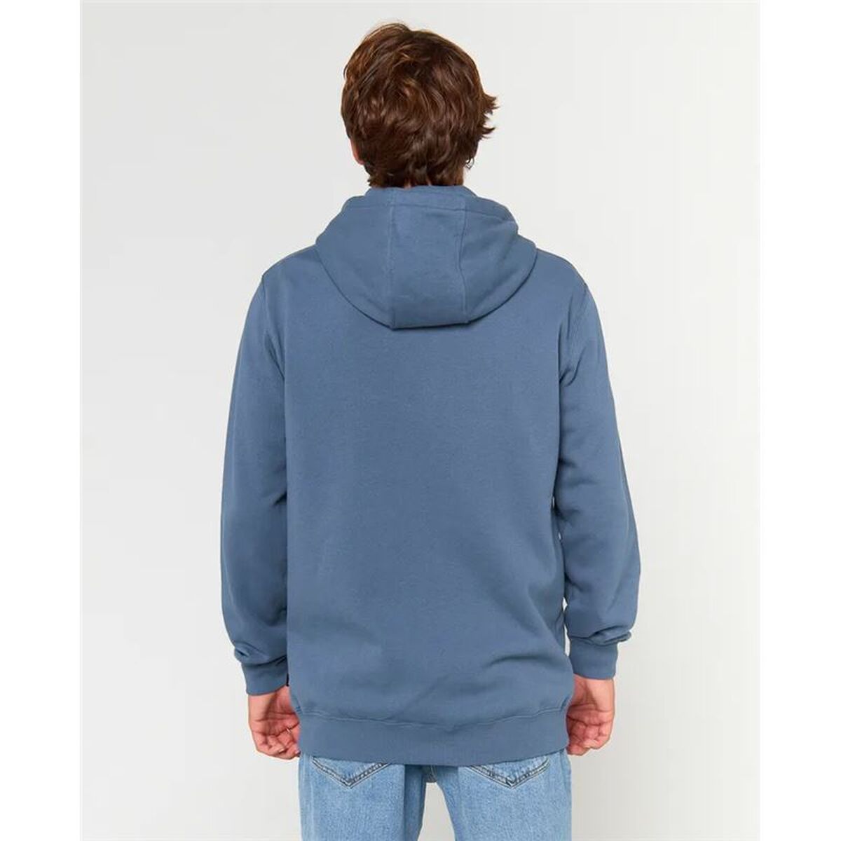 Tröja med huva Herr Rip Curl Horizon Zip Thru Hood Blå - 2