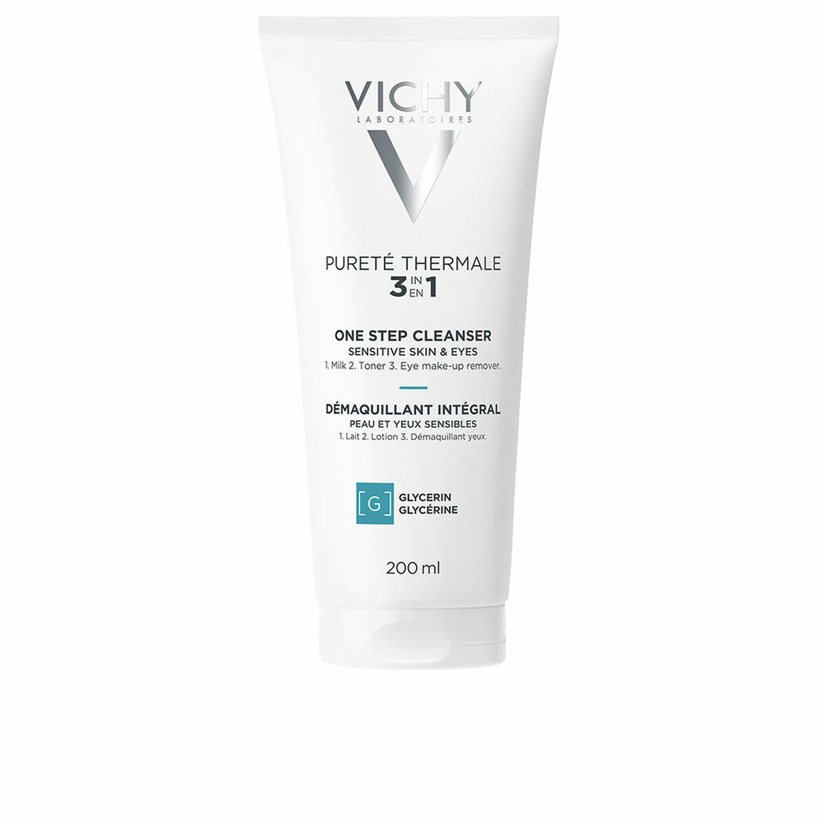 Ansiktssminkborttagningskräm Vichy Pureté Thermale 3 i 1