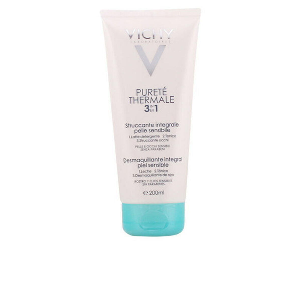 Ansiktssminkborttagningskräm Vichy Pureté Thermale 3 i 1 - 2