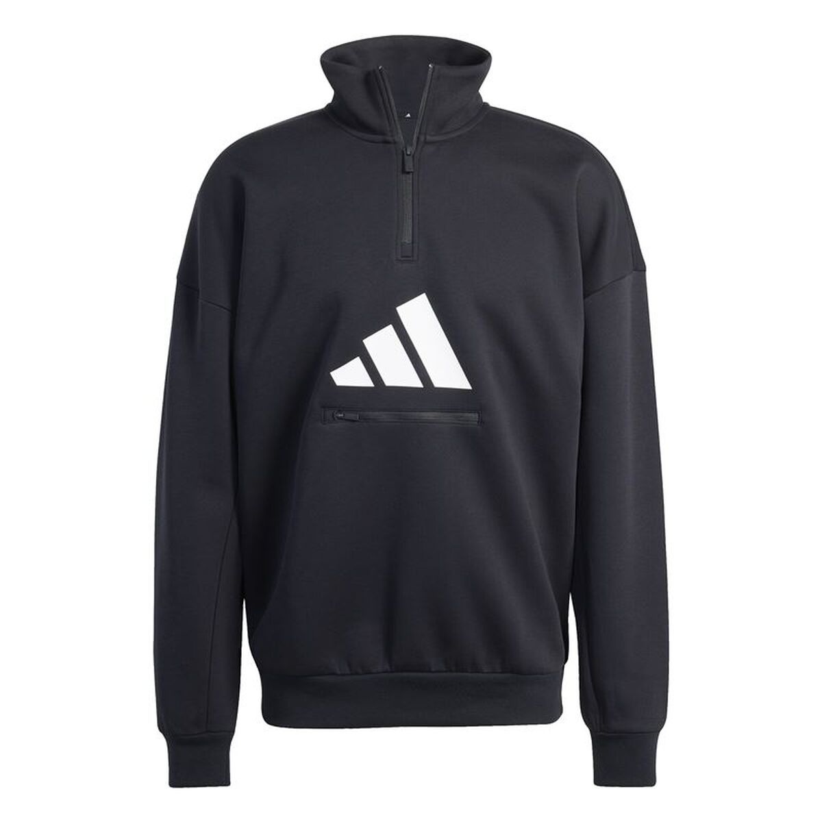 Tröja med huva Herr Adidas Future Icons 3Bar Hz Svart