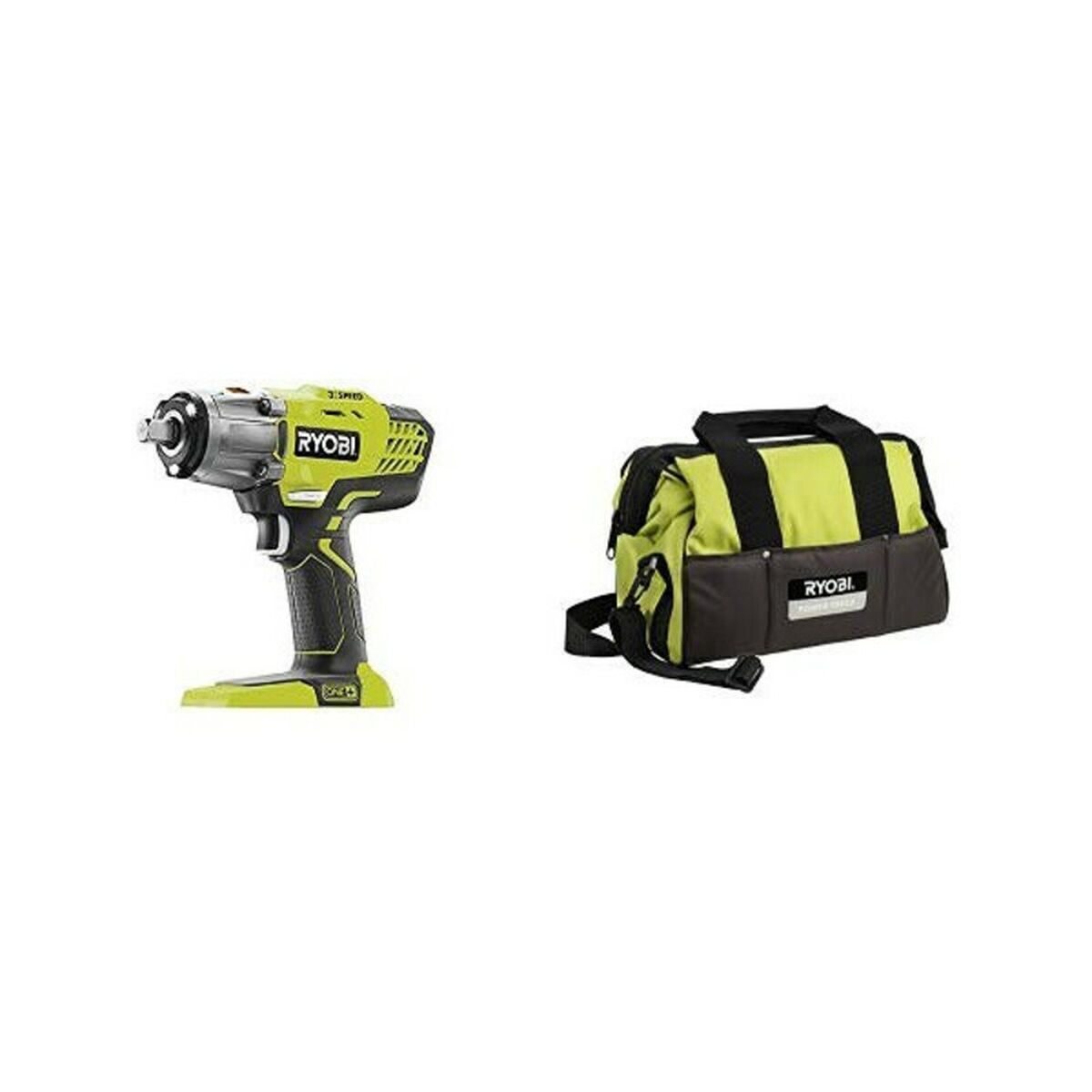 Impact skiftnyckel Ryobi RYLL18IW3 R18IW3-0 18 V 400 Nm