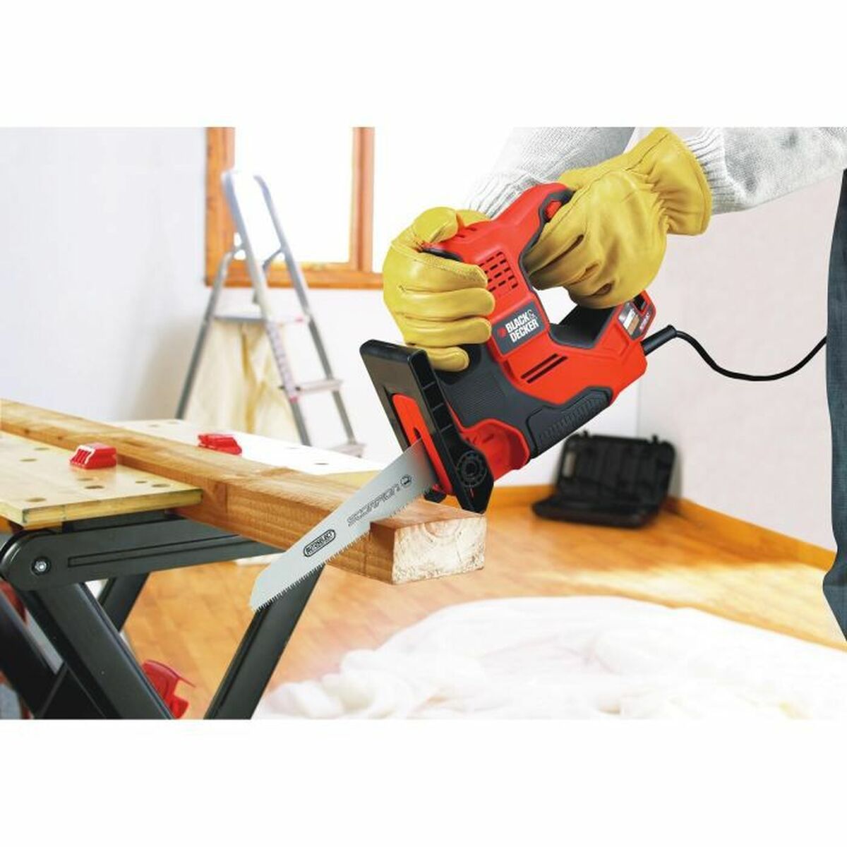 Laddningsbart lithiumbatteri Black & Decker Scorpion Autoselect 230 V - 2