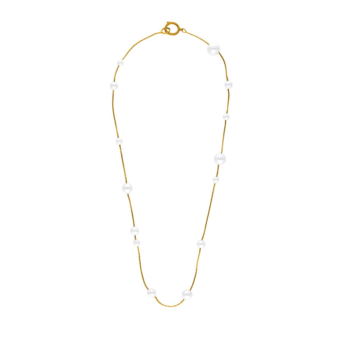 Damhalsband Majorica 17288.01.1.N40.530.1 Gyllene